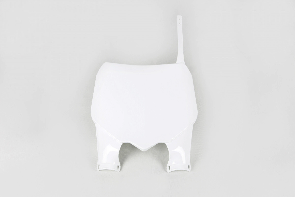 UFO Plast Porta N�mero Moto Honda CRF 250R 450R 09-13 blanco