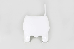 UFO Plast Porta N�mero Moto Honda CRF 250R 450R 09-13 blanco