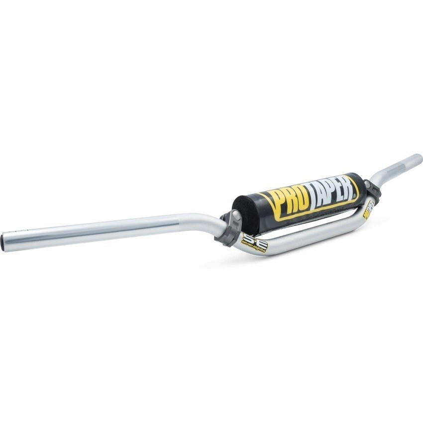 Pro Taper manubrio Moto aluminio SE Carmichael 22 mm plateado