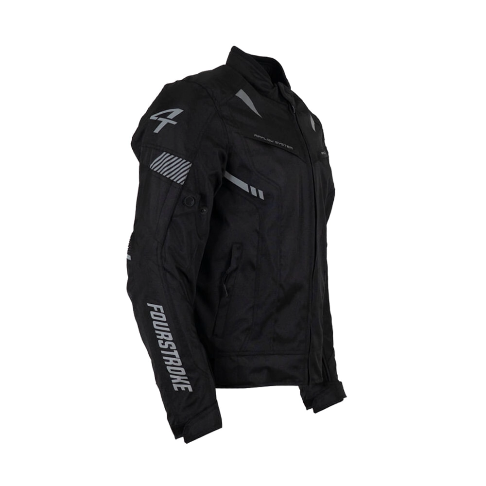 Campera Fourstroke Warrior WP negro talle S
