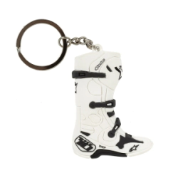 Llavero Alpinestars Bota New Tech 10 blanco