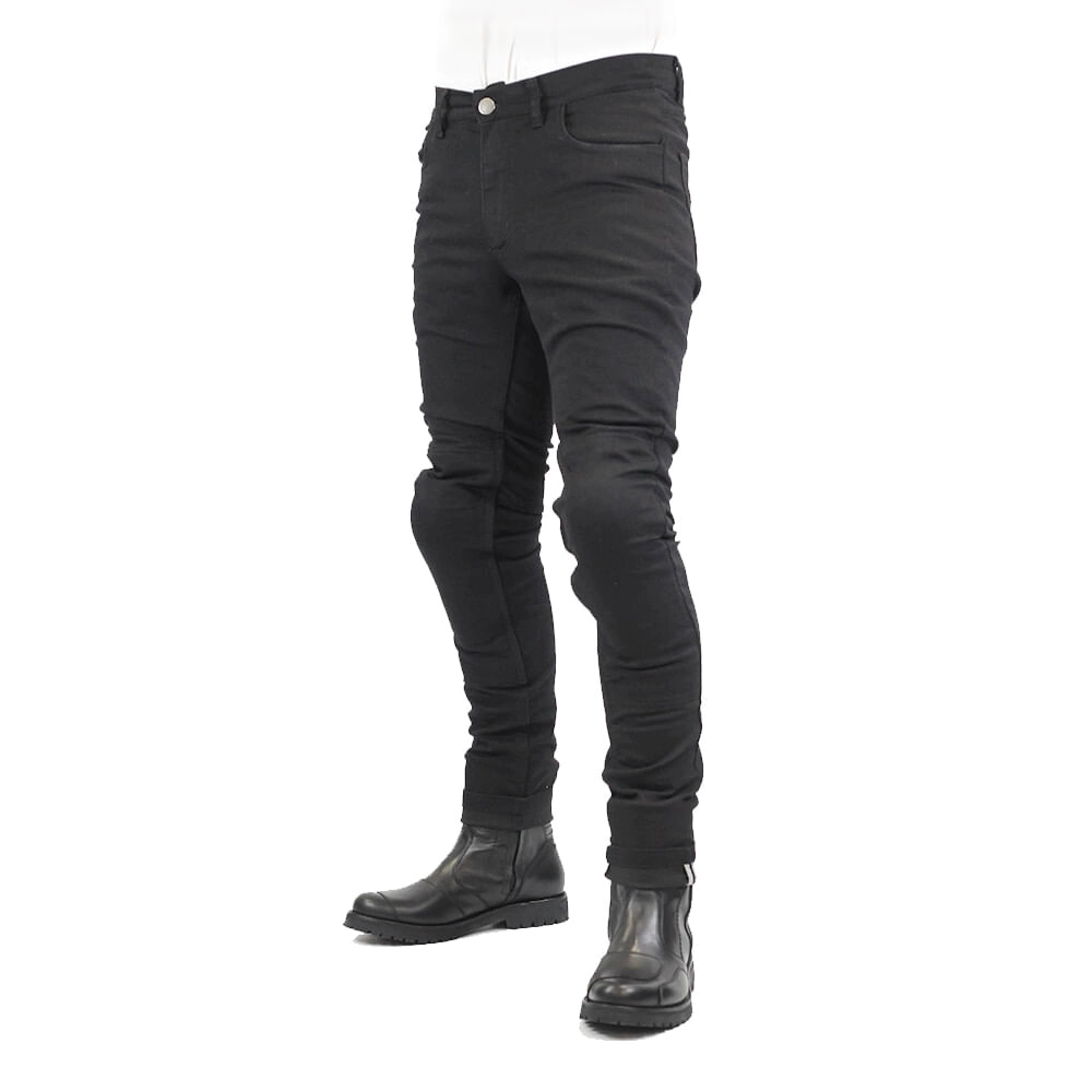 PANTALON JEAN MOTO RANGER RIDING NEGRO TALLE 32 -FOURSTROKE-