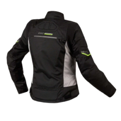 Campera LS2 Shadow Black Titanium Dama
