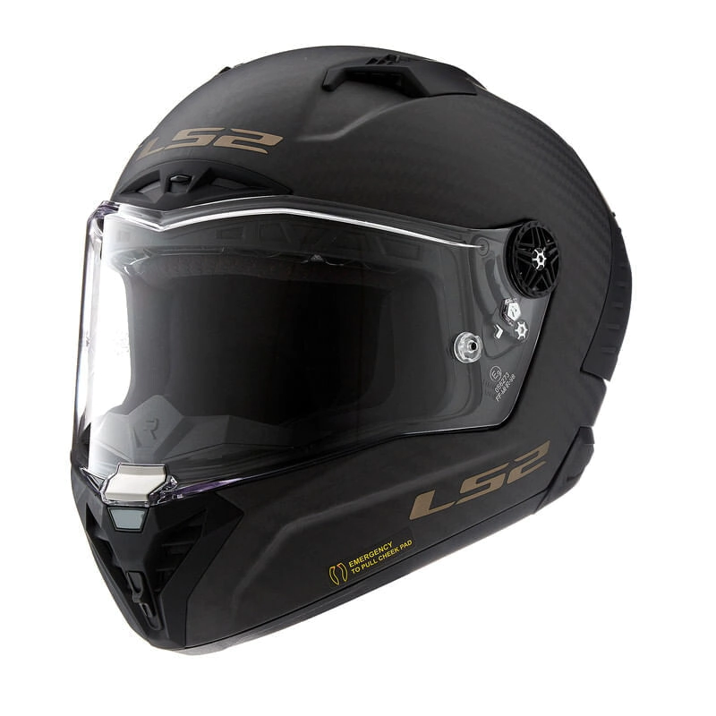 Casco LS2 805 Thunder Carbono Solid Negro / Mate