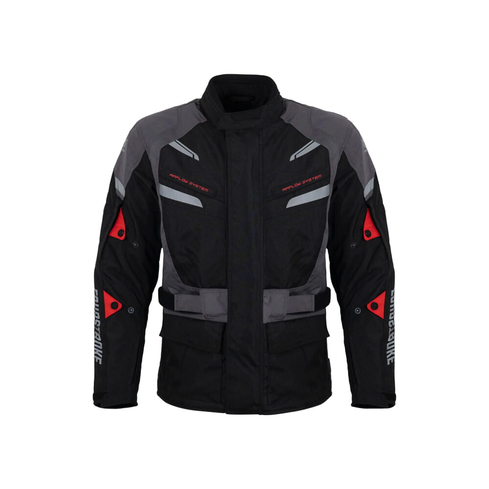 Campera Fourstroke All Weather WP negro gris talle 2XL