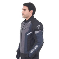 Campera Fourstroke Warrior V2 Gris