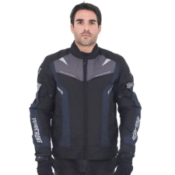 Campera Fourstroke Warrior V2 Negro
