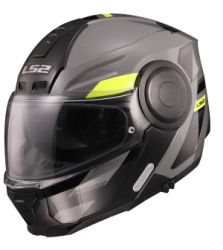 Casco LS2 Rebatible FF 902 Max Gy/hv YL GS Nardo