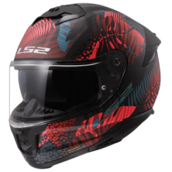 Casco LS2 Integral Doble Visor FF808 Jungle Bk/pk/bl MT
