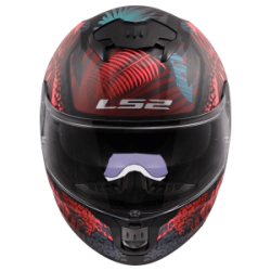 Casco LS2 Integral Doble Visor FF808 Jungle Bk/pk/bl MT