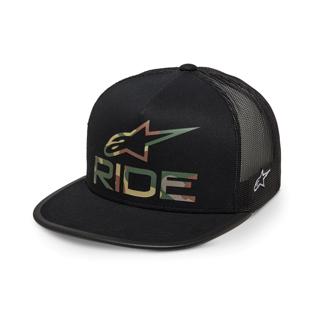Gorra Alpinestars Ride 4.0 camuflado negro talle UNICO