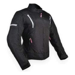 Campera corta Ruder mujer Gospa negro talle M