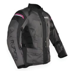 Campera Ruder larga Ares Dama Negro