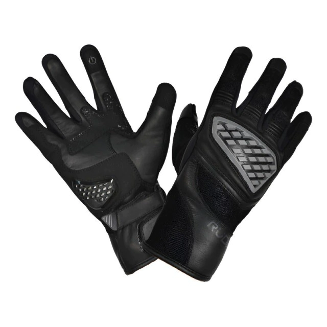 Guantes largos Ruder Parker negro talle XL