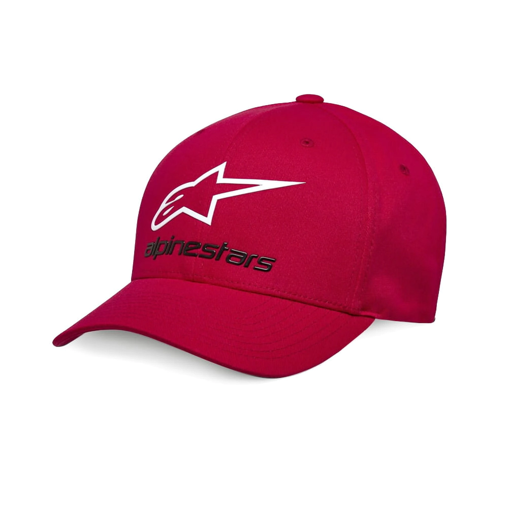 Gorra Alpinestars Always rojo blanco negro talle L/XL