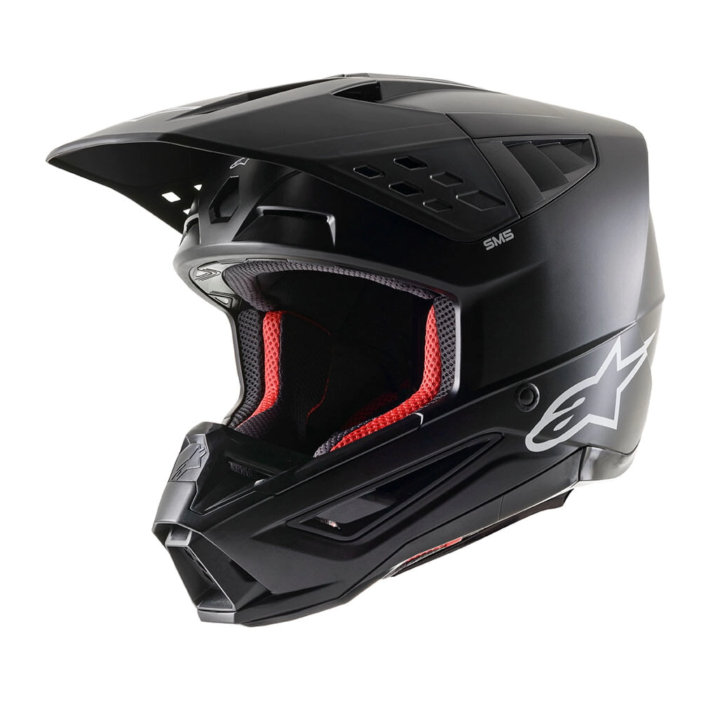 Casco Alpinestars Motocross S-M5 Solid Helmet ECE negro talle M
