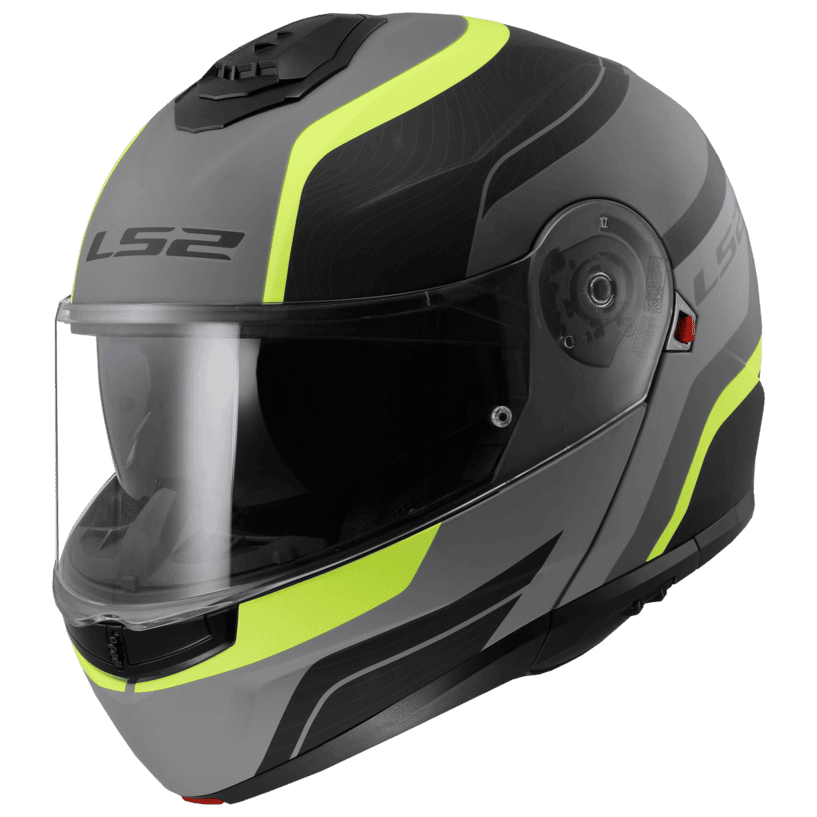 Casco LS2 908 Strobe Monza Gris / Fluor / Mate