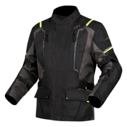 Campera LS2 Narvik Gris Negro Amarillo H