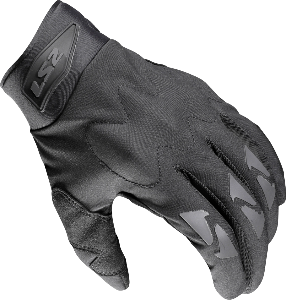 Guante LS2 Hiker Hombre Negro