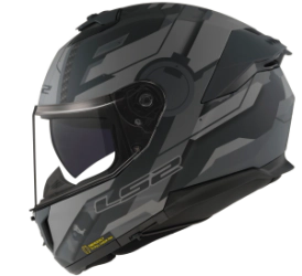 Casco LS2 Integral Doble Visor FF808 Stream II Shadow Tit/gy MT