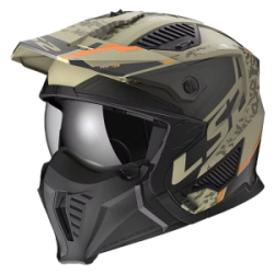 Casco LS2 Integral Desmontable OF606 Devor Sand MT