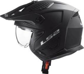 Casco LS2 Integral Desmontable OF606 Solid Negro MT