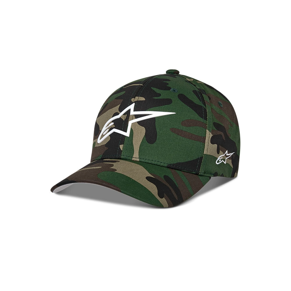 Gorra Alpinestars Ageless Multi verde camuflado talle L/XL