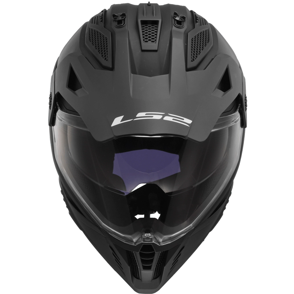 Casco LS2 702 Pioneer II Solid Negro / Mate