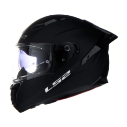 Casco LS2 Integral FF806 Fusion Solid BK MT