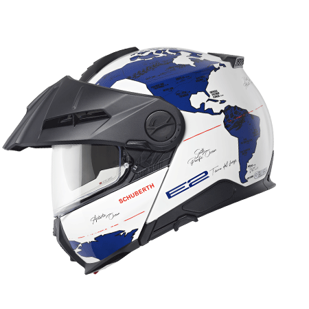 Casco rebatible Schuberth E2 Atlas azul talle M