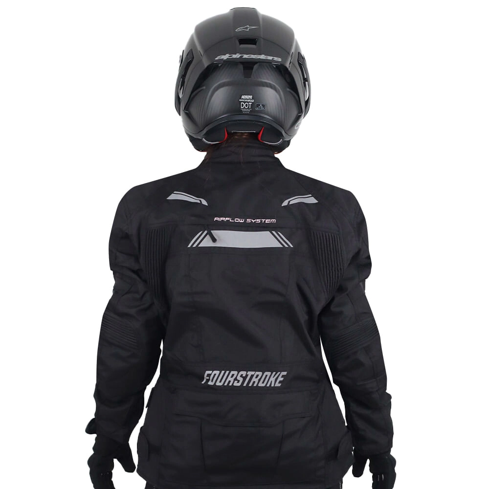 Campera Fourstroke All Weather Lady negro talle S