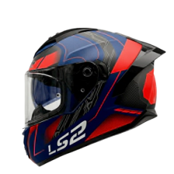 Casco LS2 Integral FF806 Nexus DK Bl/rd MT