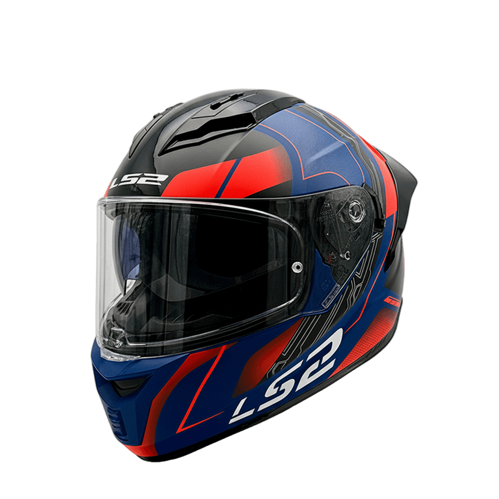 Casco LS2 806 Fusion Nexus Negro / Azul / Mate