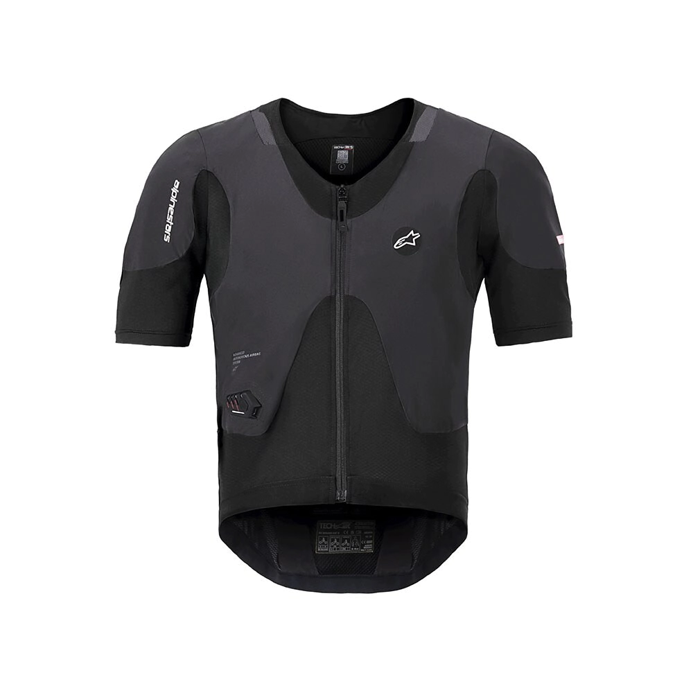 CHALECO TECH AIR 5 PLASMA NEGRO TALLE XXL -ALPINESTARS-