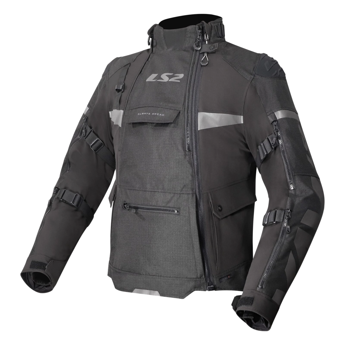 CAMPERA XMASTER HM NEGRO TALLE 2XL -LS2-