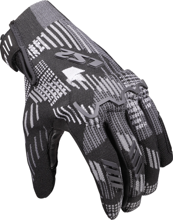 Guante LS2 Alfa Hombre Negro / Gris