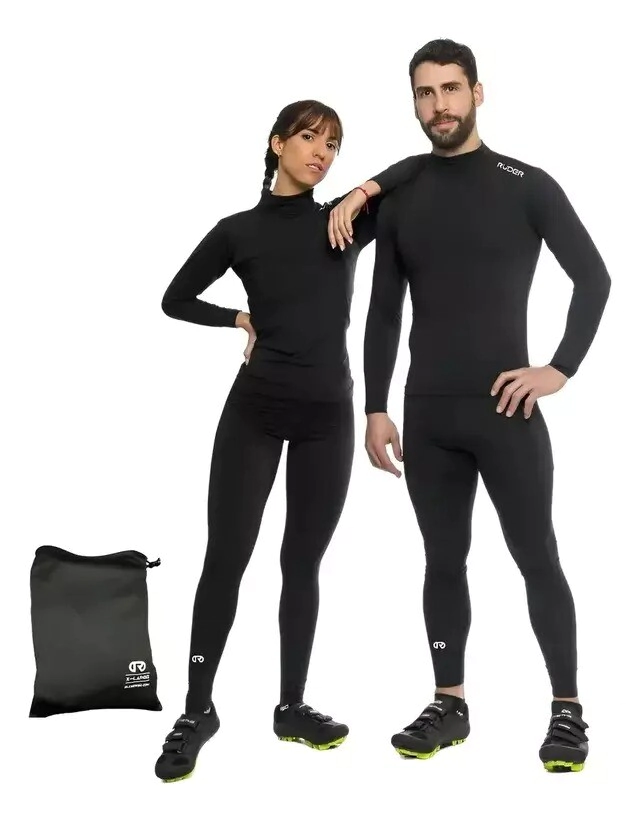 Conjunto Ruder T�rmico Body Heat M negro