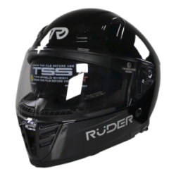Casco Ruder Integral Clipper Solid Negro