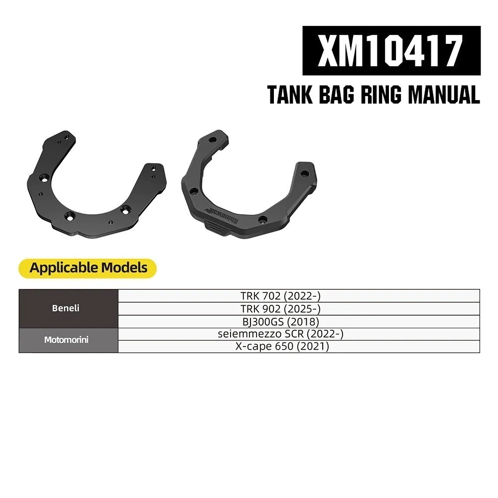 Rhinowalk Anclaje Magn�tico Tanque Moto Trk 702/902 X-CAPE 650 para Mjx2011