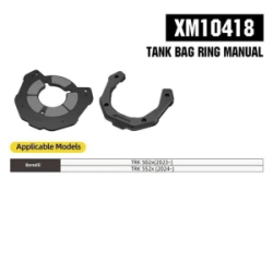 Rhinowalk Anclaje Magn�tico Tanque Moto 5L para Bolso Mechanic Expansible -6.5L Benelli