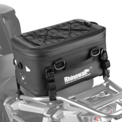 Rhinowalk Bolso Moto 16L Extension Baulera lateral impermeable negro