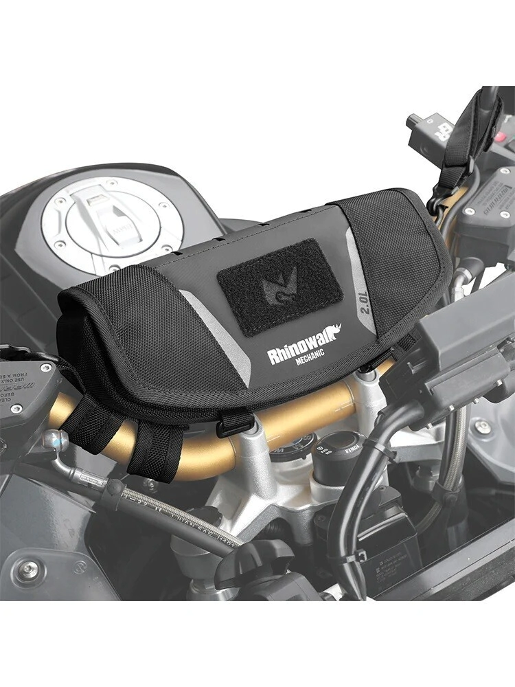 Rhinowalk Bolso Moto impermeable 2L manubrio Mechanic Series