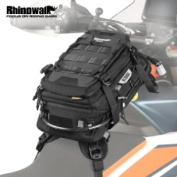 Rhinowalk Bolso Tanque Moto 9L + Bolsa Hidratacion impermeable negro