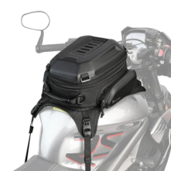 Rhinowalk Bolso Mochila Tanque Moto impermeable 15L-18L r�gido expansible universal negro