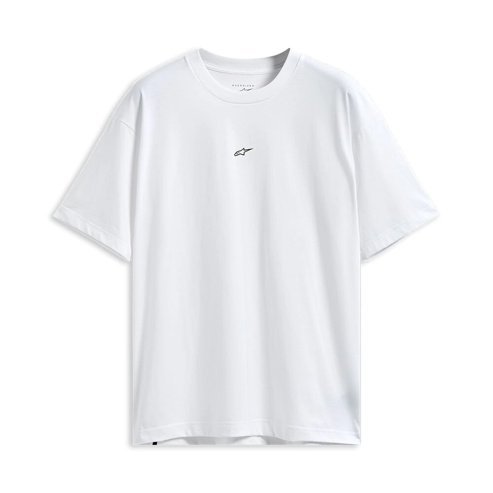 REMERA CASUAL FOCUSED OVERSIZED SS CSF TEE BLANCO TALLE L -ALPINESTARS-