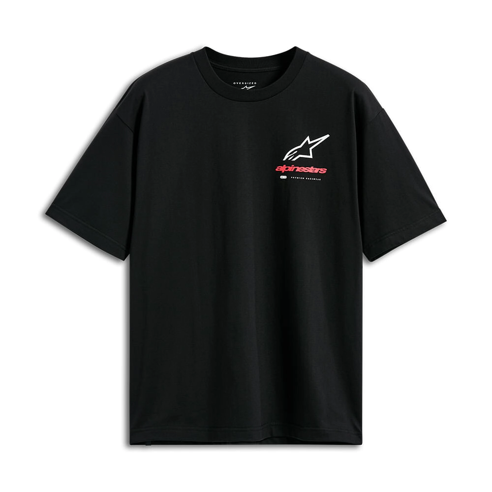Remera Alpinestars Overhang Oversized SS CSF negro talle L