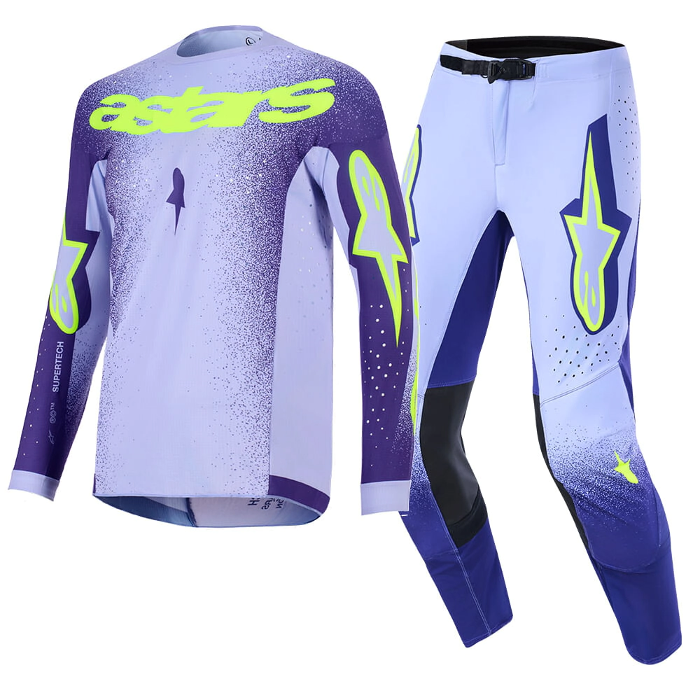 Conjunto Alpinestars Motocross Supertech Scenz talle 34