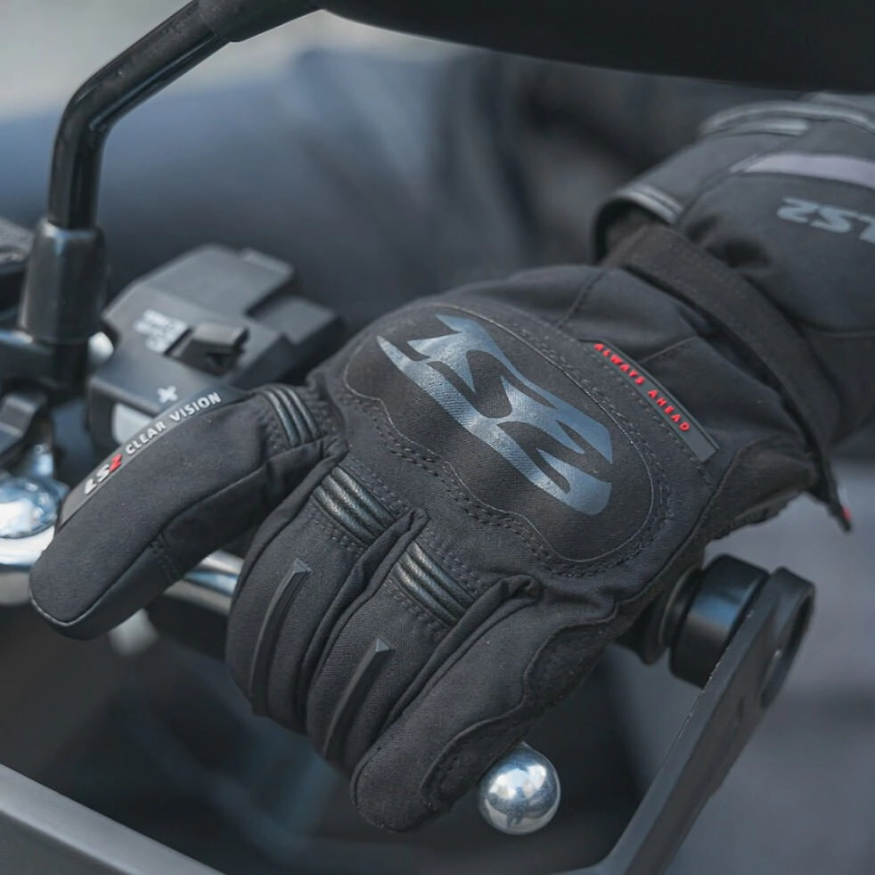 Guante LS2 Snow Hombre Negro