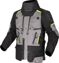 Campera LS2 Apollo Ng/gr/hv Hombre