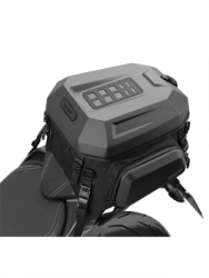 Rhinowalk Bolso trasero Moto impermeable 23L-35L MFT r�gido expansible negro